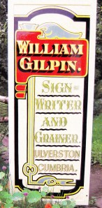 Gilpin signwriting