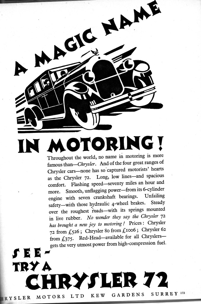chrysler advert
